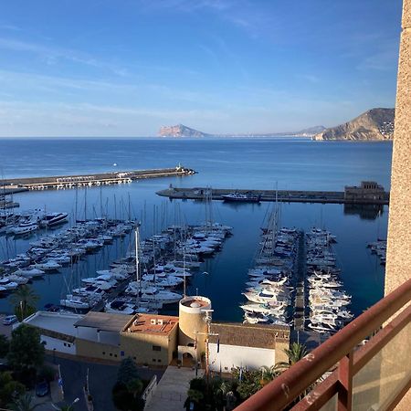 Atico Duplex Penthouse Rosa Marina Club Nautico Calpe Penon Sea View Apartment Bagian luar foto